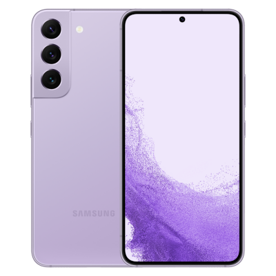 Samsung Galaxy S22 en Bora Purple.