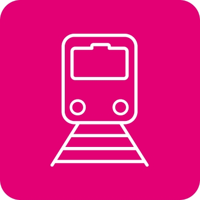 Ícono de un tren para Tránsito.