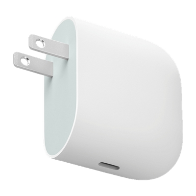 Adaptador de corriente de 45 W blanco