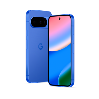 Vista frontal y posterior de un Google Pixel 10.