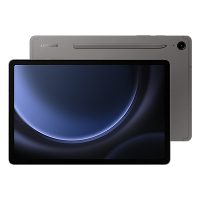 Se muestra el Samsung Galaxy Tab S9 FE 5G con un lápiz óptico