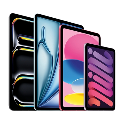 Familia de iPad coloridos