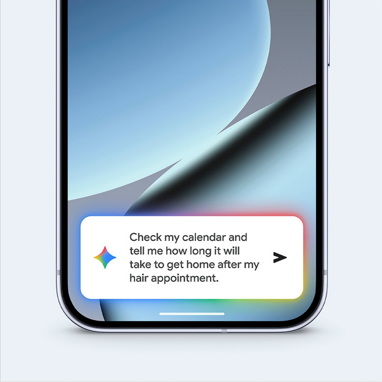 Una pantalla de Google Pixel 10 Pro muestra una tarea asignada a Gemini para consultar un calendario y obtener detalles.