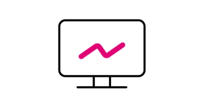 #Pantalla de medios en tiendas.