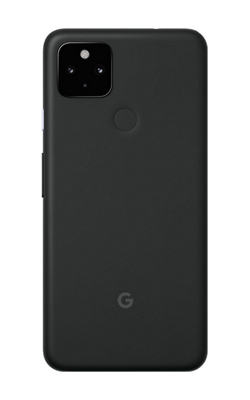 Vista trasera del Pixel 4a (5G) Just Black-slide-2