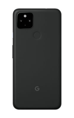 Vista trasera del Pixel 4a (5G) Just Black