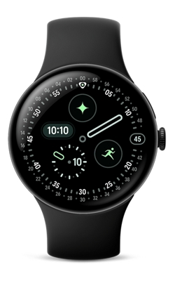 Google Pixel Watch 4 (45 mm) - Obsidiana - 32 GB-slide-0