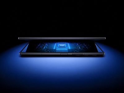 Un Galaxy Z Fold8 con un brillante chip azul, que simboliza la gobernanza y el control de la IA a nivel empresarial.