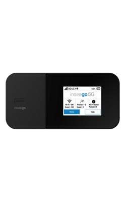 Vista frontal del Inseego MiFi X PRO 5G negro-slide-0