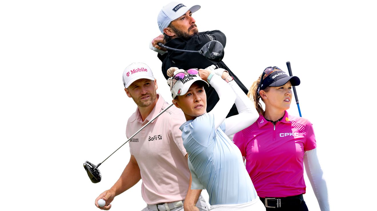 Wyndham Clark, Nelly Korda, Max Homa y Brooke Henderson.