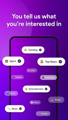 Four screens showing the Metro Play app features and benefits. Never miss trending content, the most exciting news & videos in one place, quick and accessible on the go, you tell us what you’re interested in.