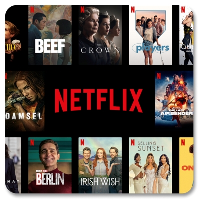 Diversas imágenes de promoción para varias películas y programas de televisión.