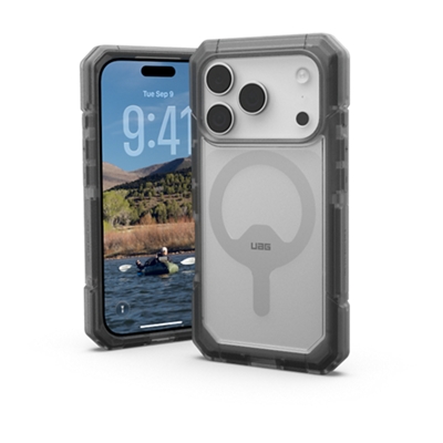 Funda UAG Trooper con MagSafe para Apple iPhone 17 Pro - Transparente/ceniza-slide-0