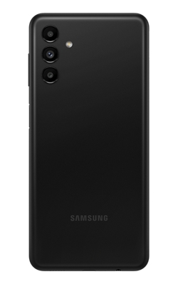 Vista trasera del Samsung Galaxy A13 5G negro-slide-2