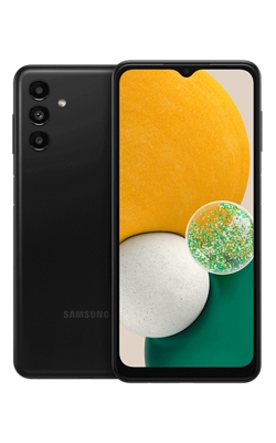 Vista frontal del Samsung Galaxy A13 5G negro-slide-0