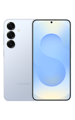 Vista frontal y posterior del Samsung Galaxy S25