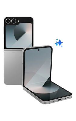 Samsung Galaxy Z Flip6 - Sombra plateada - 256 GB-slide-0