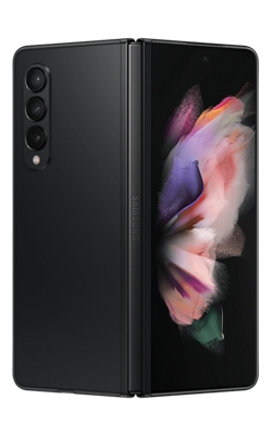 Vista izquierda del Samsung Galaxy Z Fold3 5G - Phantom Black-slide-3