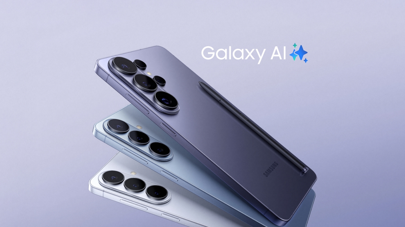 Parte posterior del Samsung Galaxy S26 Series con lápiz óptico