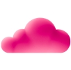 Nube magenta
