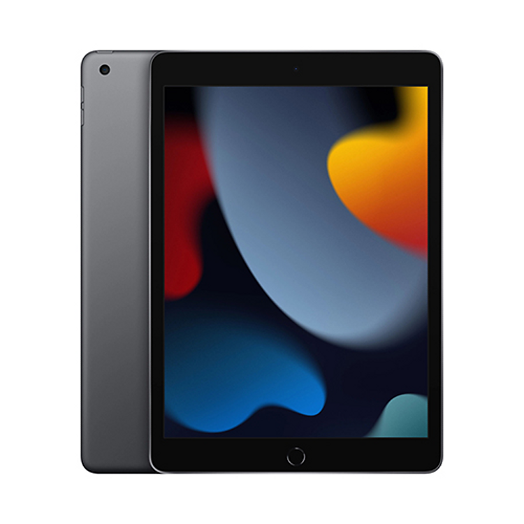 Frente del iPad 9.ª gen. con logotipo de iPad