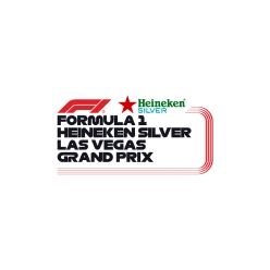 Logotipo de Fórmula 1 Heineken Silver Las Vegas Grand Prix.