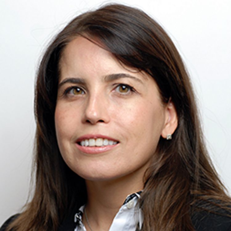 Primer plano de Natacha Baroni
