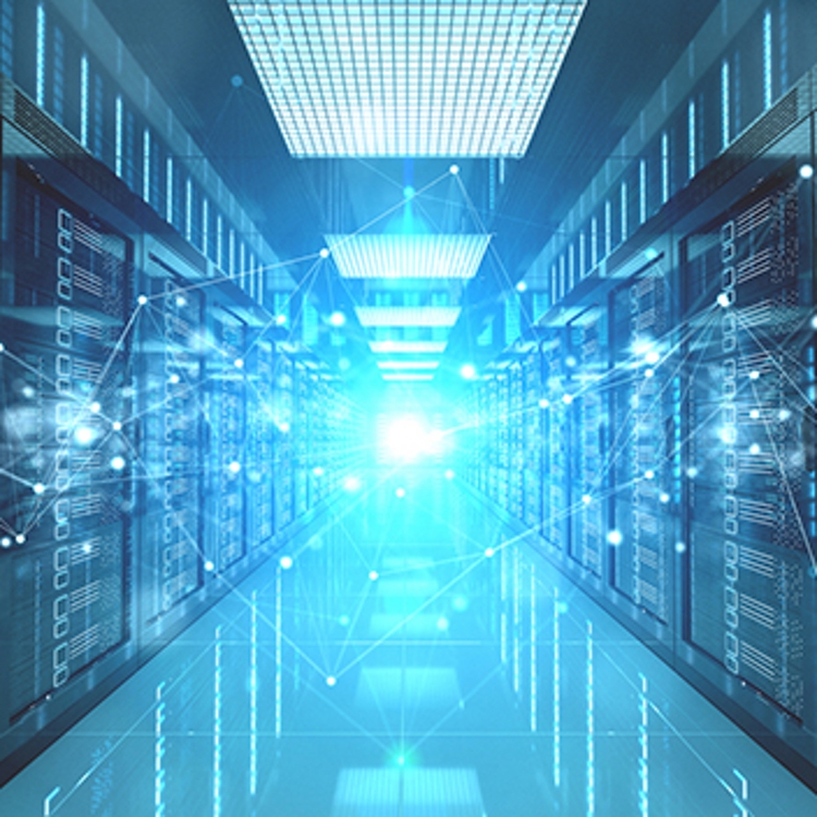 El hall de un servidor.