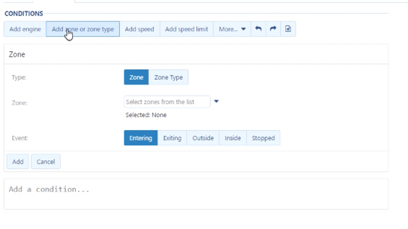 Cómo configurar una notificación de zona