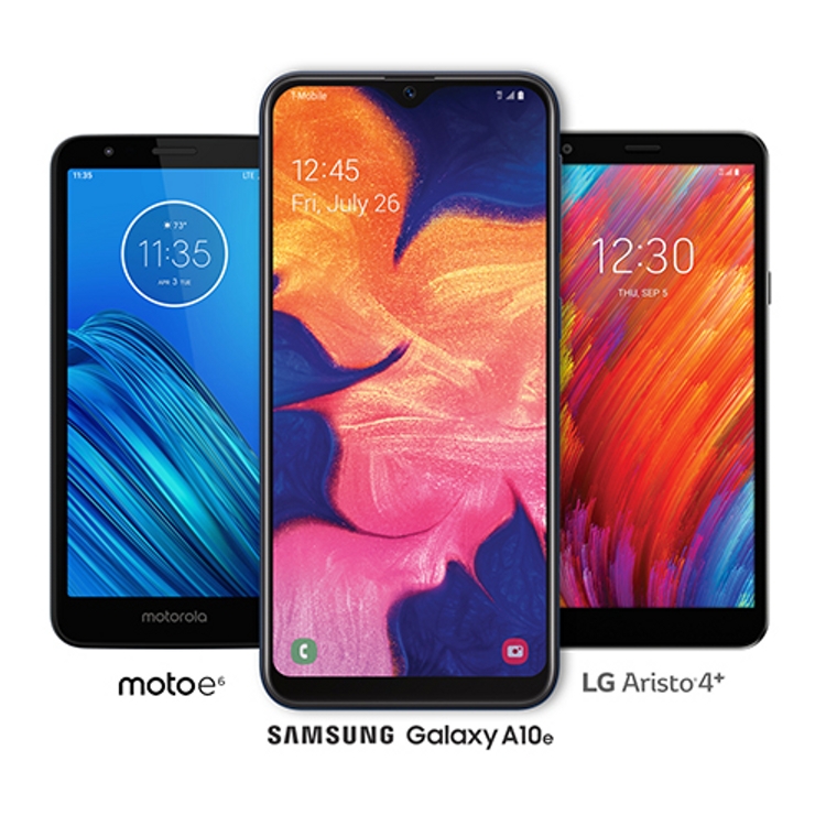 Moto E, Samsung Galaxy A10, LG Aristo4