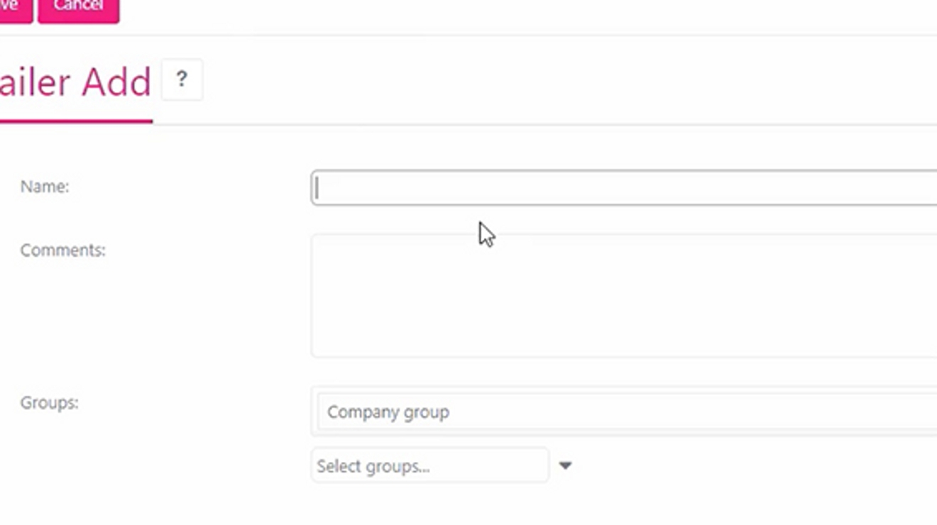 Inicia el reproductor de video: Agregar un remolque