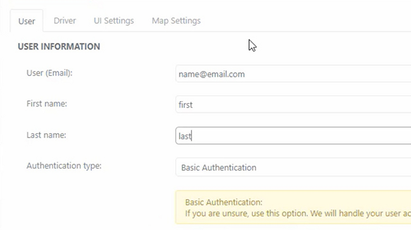 Inicia el reproductor de video: Agregar un usuario