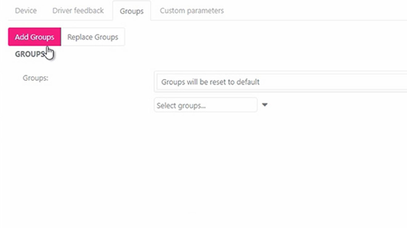 Inicia el reproductor de video: Crear un grupo