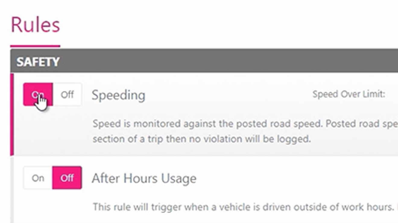 Inicia el reproductor de video: Establecer reglas
