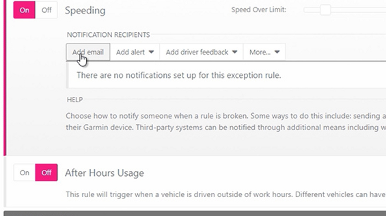 Inicia el reproductor de video: Configurar notificaciones por email