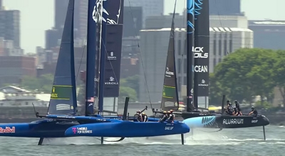 SailGP va aún más rápido con 5G.