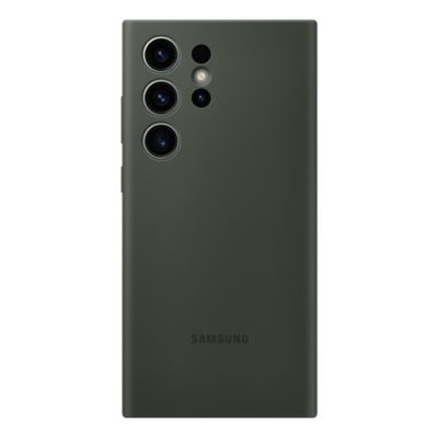 Cubierta de silicona Samsung para Samsung Galaxy S23 Ultra - Verde