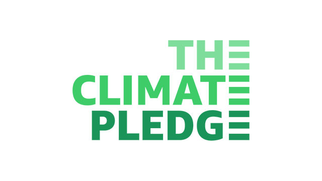 Logotipo de The Climate Pledge
