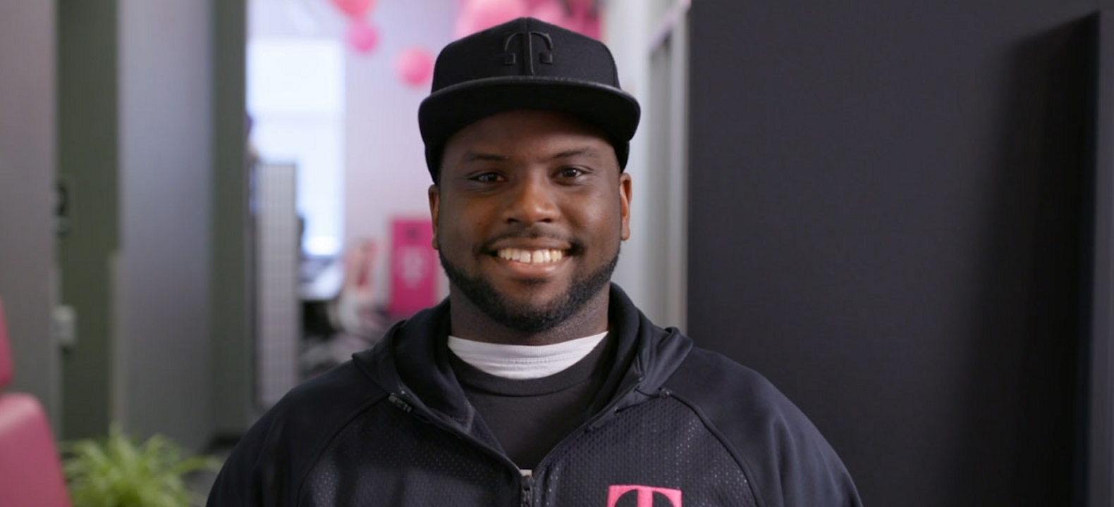 GIF de primeros planos de empleados de atención al cliente