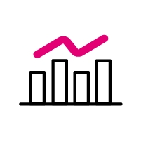 ícono de cuadro comparativo