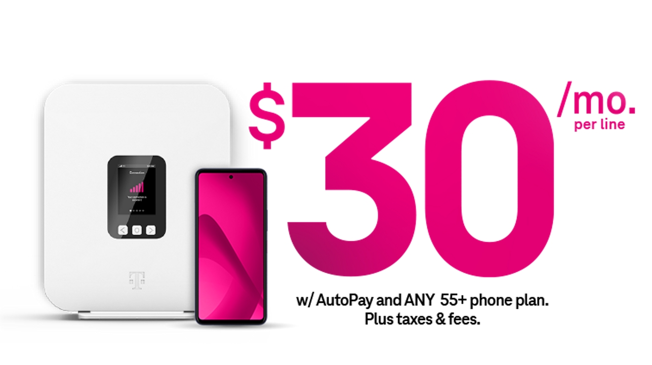 Gateway Wifi 7 y un teléfono juntos. 30 dólares al mes por línea con AutoPago y cualquier plan telefónico de 55 o más. Más impuestos y cargos.