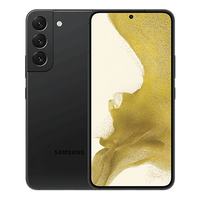 Imagen frontal y posterior de Samsung Galaxy S22