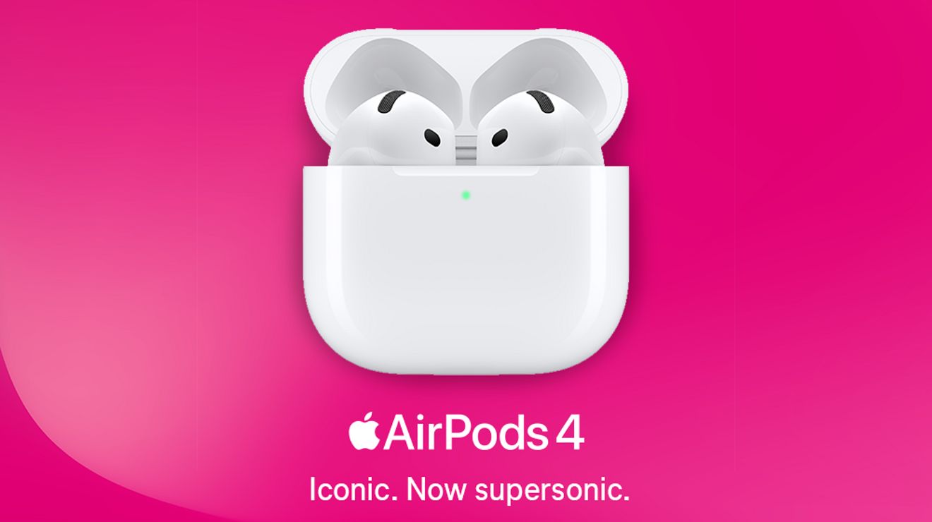 Apple AirPods 4. Icónicos. Ahora épicos.
