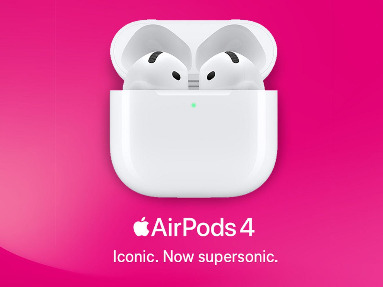 Apple AirPods 4. Icónicos. Ahora épicos.