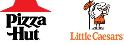 Pizza Hut y Little Caesars