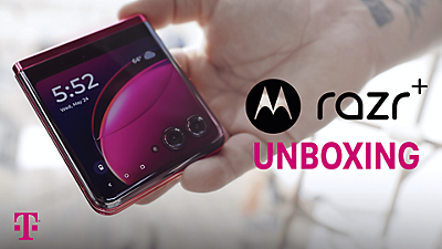 Unboxing del Motorola moto razr+