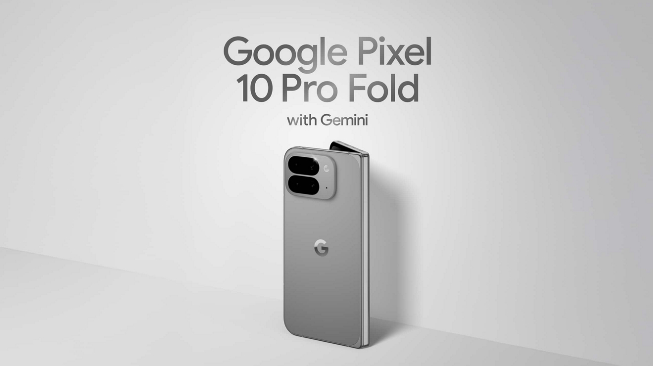 Un dispositivo Google Pixel 10 Pro Fold con Gemini abierto.