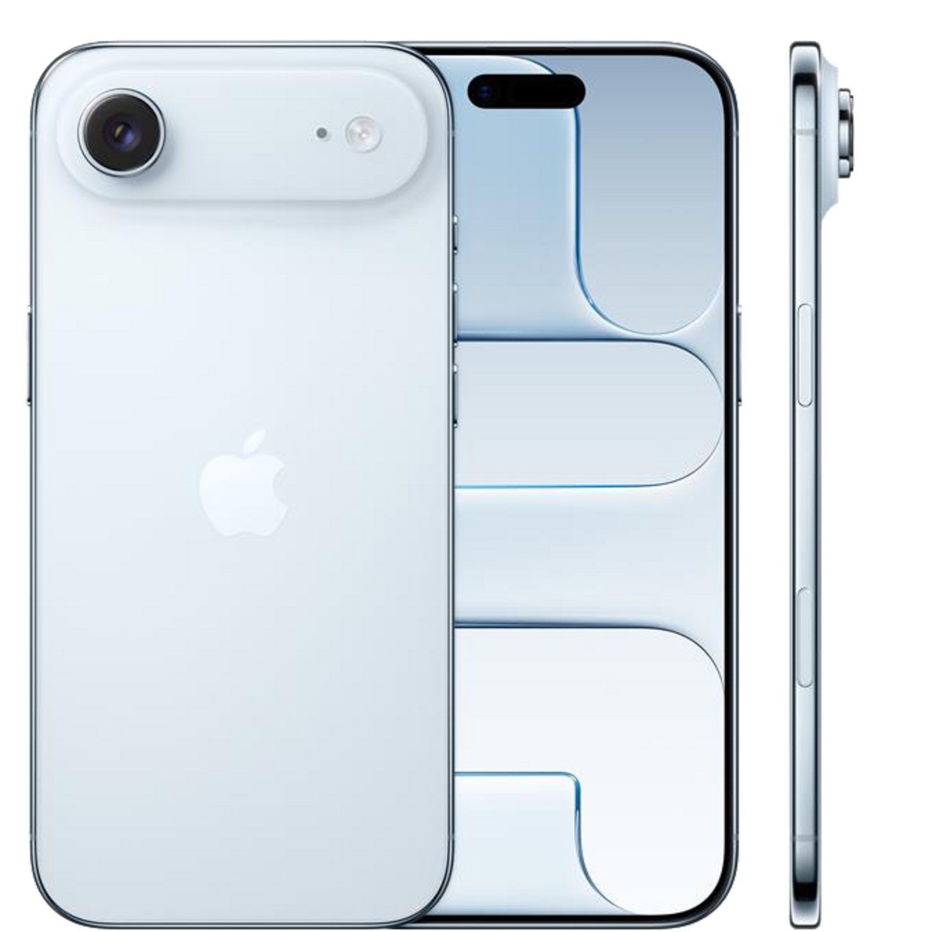 Frente y parte posterior del Apple iPhone Air.