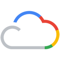 Ilustración multicolor de nube de Google One.