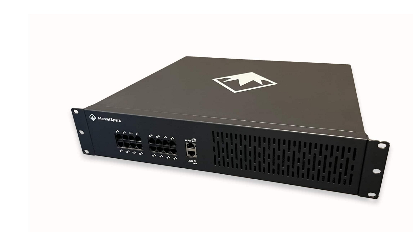 Un dispositivo de reemplazo de POTS de MarketSpark.